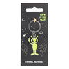 Glow in the Dark Fun Alien Keyring