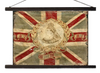 God Save The Queen Vintage Style Hanging Canvas 100cm x 75cm