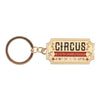 Circus Themed Keyrings in 3 Styles