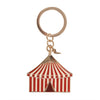 Circus Themed Keyrings in 3 Styles