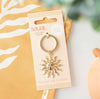 You Are My Sunshine Gold Sun Keyring