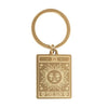 The Sun Vintage Tarot Card Keyring