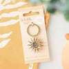 You Are My Sunshine Gold Sun Keyring