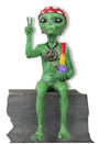 “Hippie and Stoner” Alien Shelf Sitter Statues 10"