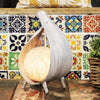 Natural Handcrafted Folded Coconut Leaf Lamps