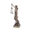 La Justicia - Lady Justice Large Bronze Resin Statue 33cm