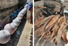 Natural Handcrafted Folded Coconut Leaf Lamps