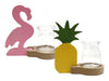 Hydroponic Wooden Planter - Pineapple or Flamingo