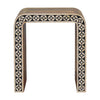 Edessa Bone Inlay Mango Wood End Table