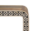Edessa Bone Inlay Mango Wood End Table