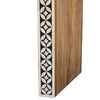 Edessa Bone Inlay Mango Wood End Table