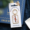 'King of My Heart' Playing Card Keyring