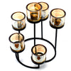 Large Centrepiece Iron Votive 6 Cup Candle Holder
