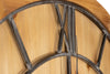 Extra Large Round or Square Rustic Williston Wooden Wall Clocks