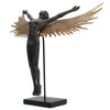 Barbelo Gnostic Deity with Wings Large Bronze Resin Statue 48 cm