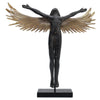 Barbelo Gnostic Deity with Wings Large Bronze Resin Statue 48 cm
