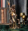 Hecate Moon Goddess Large Bronze Resin Statue 34cm