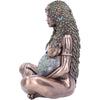 Large Mother Earth Bronze Finish Statue 30cm