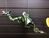 Large Dragon Coconut Mobile in Green, Red or Natural