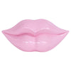 Pink Moulded Pout Lips Home Decor Sculpture 11"