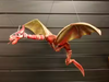 Large Dragon Coconut Mobile in Green, Red or Natural