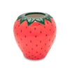 Bold Red Strawberry Shape Vase