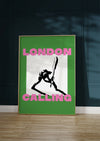 'London Calling' The Clash Poster A4