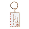 Love Letter To My Love Gold Enamel Keyring