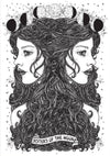 Sisters Of The Moon Art Print