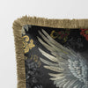 Luxury Angelic Divine Femme Baroque Fringed Velvet Cushion 18 x 18"