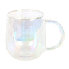 You Are Made of Magic Iridescent Double Walled Glass Mug