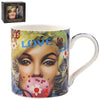 Retro Marilyn Blonde Bombshell Graffiti Art Mug