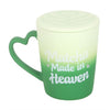 Matcha Made in Heaven Mug with Coaster Lid