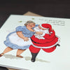 Naughty Santa Funny Christmas Greeting Card