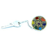 7 Chakras Orgonite Power Gemstone Keyring