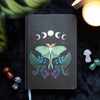 Lunar Phases & Moth A5 Lined Notebook