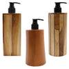 Natural Java Teakwood Soap Dispensers