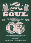 Northern Soul Motown Music Poster Green Pink Poster