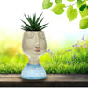 Head Planter in Blue or Yellow