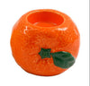 Lemon and Orange ShapeCeramic Tealight Holders