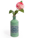 Cambridge Blue & Green Ceramic Gin Bottle Stem Vase