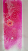 Purple & Gold Glitter Sexy Lips Kiss Bath Bomb