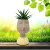Head Planter in Blue or Yellow
