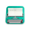 Wrote-A-Note Mini Retro Typewriter Paper Holder