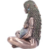 Large Mother Earth Bronze Finish Statue 30cm