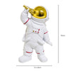 Singing Astronaut Sculpture with Microphone