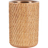 Rattan & Dark Copper Wine Cooler
