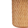 Rattan & Dark Copper Wine Cooler