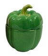 Bell Pepper Shape Scented Candle Pot with Lid 11 cm