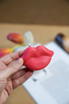 Handmade Red Lips - shaped Soy Wax Candle